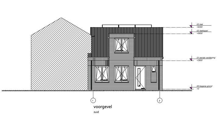 Woningen aan de Middenstraat / Voorstraat Woudenberg